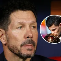 Cholo Simeone felicitó a Rodri por el Balón de Oro y confesó un detalle de su salida de Atlético de Madrid