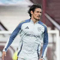 El posteo de Edinson Cavani en plena madrugada tras la derrota de Boca ante Lanús