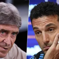 Manuel Pellegrini se lanza en contra de Lionel Scaloni por la convocatoria de Gio Lo Celso