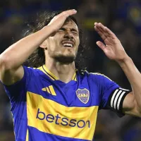 El motivo por el que Edinson Cavani no juega en Boca vs. Unión