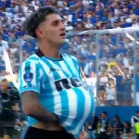 El gol de Martirena para el 1-0 de Racing en la final de la Copa Sudamericana ante Cruzeiro