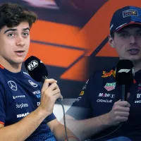 La reacción de Max Verstappen cuando Colapinto habló de su futuro en la Fórmula 1: ＂Sabe cosas＂