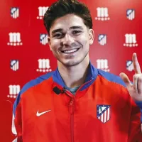 Julián Álvarez ganó un nuevo premio en Atlético de Madrid y elogió a uno de sus compañeros: "Hace mejores a todos"