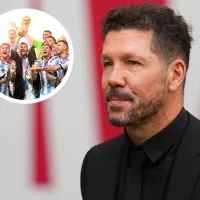 Simeone, hasta las lágrimas, al recordar el título de Argentina en Qatar