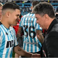 El emotivo posteo de Juanfer Quintero a Marcelo Gallardo tras el duelo entre River y Racing: “Mi viejo hermoso”