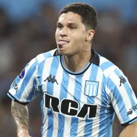 Competencia para River: Santos quiere negociar con Racing por Juanfer Quintero