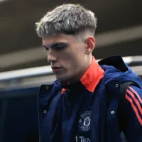 Garnacho, al banco en Manchester United para enfrentar a Liverpool: Mac Allister y Lisandro Martínez son titulares