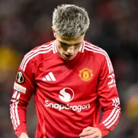 La postura de Alejandro Garnacho tras conocerse que Manchester United lo puso como transferible