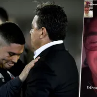 La videollamada entre Gallardo y Juanfer Quintero por sus cumpleaños