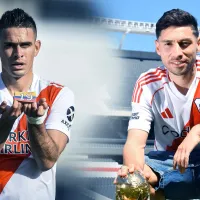 El mensaje de Rafael Santos Borré a Gonzalo Montiel tras su vuelta a River