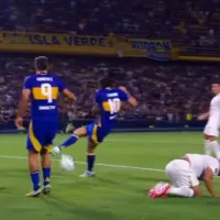 El gol que erró Edinson Cavani en la última jugada entre Boca y Alianza Lima por la Copa Libertadores
