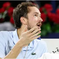 Daniil Medvedev acusó racismo tras ser eliminado del ATP de Dubái