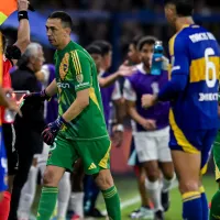 Así recibieron los hinchas de Boca a Marchesín y Brey en la previa ante Rosario Central
