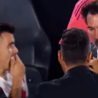 Qué pasó entre el Huevo Acuña y Domínguez en River vs. Estudiantes: Gallardo los tuvo que separar
