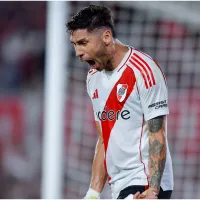 El fastidio de Gonzalo Montiel con Mastantuono en la derrota de River que no se vio en TV