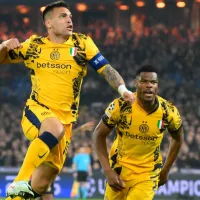 Le rompió el arco: Lautaro Martínez convirtió un golazo para el 2 a 0 del Inter vs. Feyenoord en la Champions