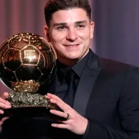 No será en Atlético de Madrid: la IA decretó en qué año Julián Álvarez ganará el Balón de Oro