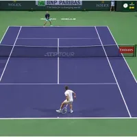 ¿El punto del año? Moutet y un lujo espectacular en su estreno en Indian Wells