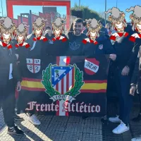 Tras la críticas que recibió Ángel Correa, la barra del Atlético de Madrid salió a bancarlo