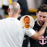 A Mascherano se le escapó la tortuga con Messi