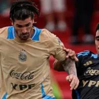 Las perlitas del amistoso de Argentina por Bahía Blanca: los goles de Correa y Nico Paz, el enojo de De Paul y la seriedad de Scaloni