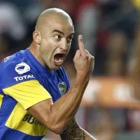 El gesto del Tanque Silva tras los dichos de Falcioni contra Riquelme y la final de la Libertadores que perdió Boca