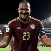 Salomón Rondón, de irse por la puerta de atrás de River a convertir un gol que podría meter a Venezuela en su primer Mundial