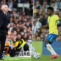 Vinícius lanzó dardos para todos lados y en Brasil creen que es para pedir la asunción de Carlo Ancelotti