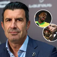 Luis Figo reavivó la polémica sobre Vinicius Jr. y el Balón de Oro luego del Argentina-Brasil