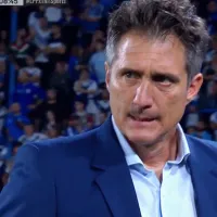 VIDEO | Así reaccionó Guillermo Barros Schelotto al primer gol de Riestra ante Vélez