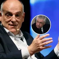 Javier Tebas tiró de archivo y le contestó a Ancelotti por sus críticas a LALIGA: “Interesantes declaraciones”