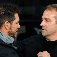 Mientras a Simeone le preguntaron por el “miedo al fracaso” en Atlético de Madrid, el DT de Barcelona lo arropó con su mayor elogio: “Lo sabe todo”