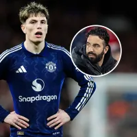 Rúben Amorim reveló el verdadero problema de Garnacho en el Manchester United: “No toma la mejor decisión”