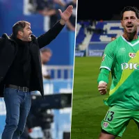 Insultos y bronca: el video de Coudet sacado después del penal que Augusto Batalla le atajó a Alavés