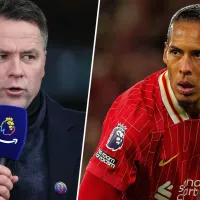 Virgil van Dijk y Michael Owen protagonizaron un tenso cruce en la TV inglesa tras el Liverpool vs. Everton