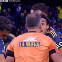 El polémico gol anulado a Edinson Cavani en Boca vs. Barracas Central