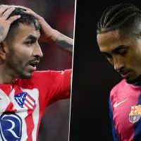 Atlético de Madrid estalla por la doble vara en España con Raphinha y Ángel Correa