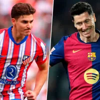 La particular motivación de Simeone para Julián Álvarez: “Le decimos que Lewandowski lleva muchos más goles”