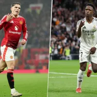 En España reportan que Alejandro Garnacho fue recomendado al Real Madrid como relevo de Vinícius