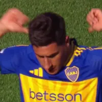 El gol de Merentiel tras el error de Pezzella para el empate de Boca en el Superclásico