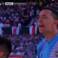 Agustín Marchesín, sacado contra Miguel Borja en pleno Superclásico entre River y Boca: “Golpeador”