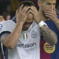 Alarma en Inter: Lautaro Martínez salió lesionado ante Barcelona en las semifinales de la Champions League
