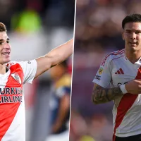 La foto de Franco Mastantuono con Julián Álvarez que ilusiona al Atlético de Madrid