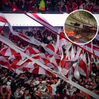Incidentes y corridas en General Paz: así fue la pelea entre hinchas de River y Platense