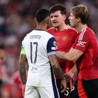 El fuerte cruce entre Cuti Romero y Harry Maguire tras la victoria de Tottenham sobre Manchester United