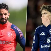 Ruben Amorim sorprendió al referirse a Alejandro Garnacho tras desafectarlo vs. Aston Villa