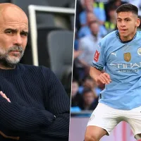 Pep Guardiola anunció malas noticias para el Diablito Echeverri