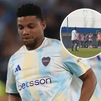 A los ojos de Russo, Frank Fabra marcó un golazo en el entrenamiento de Boca