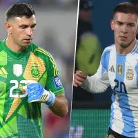 El mensaje de Dibu Martínez para Franco Mastantuono tras su debut en la Selección Argentina: “Crack”