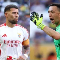 Nicolás Otamendi estalló contra Agustín Machesín tras el empate entre Boca y Benfica en el Mundial de Clubes: “Hablás una banda”